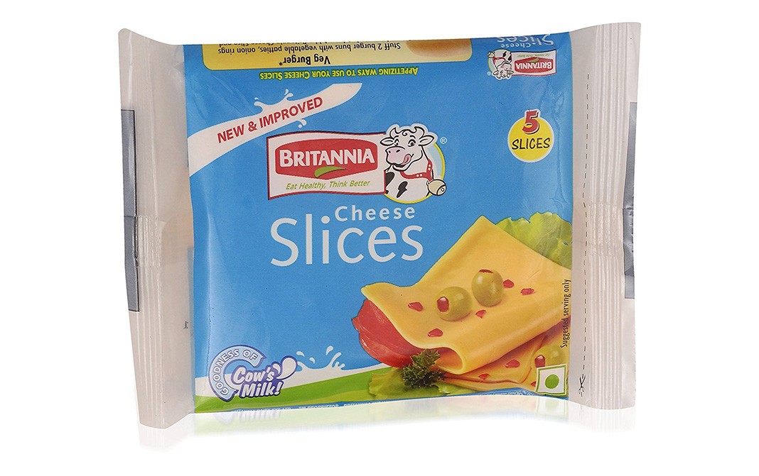 Britannia Cheese Slices    Pouch  100 grams